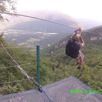 a man standing on top of a mountain
